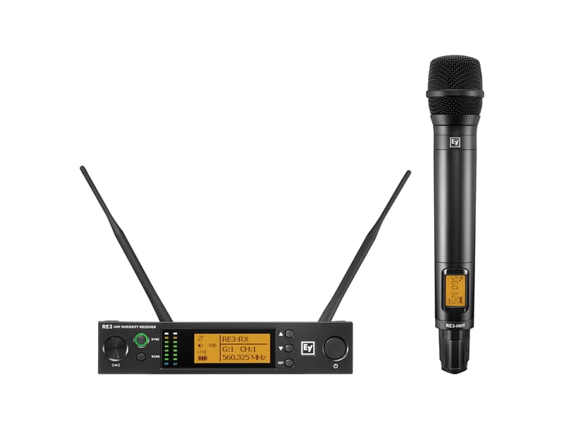 Electro-Voice RE3-RE420-5H , Handheld System mit RE420 Mikrofonkopf 560-596MHz