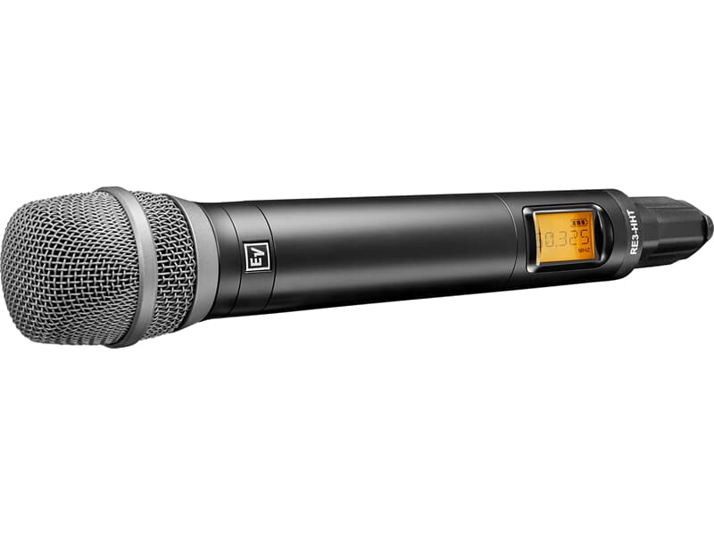 Electro-Voice RE3-HHT520-5H, Handsender mit RE520 Mikrofonkopf, 560-596MHz