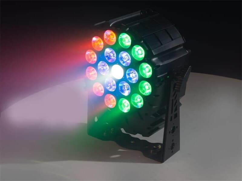 FlashPRO LED PAR 64 19x10W RGBW 4in1,  4 SECTIONS SHORT mk2