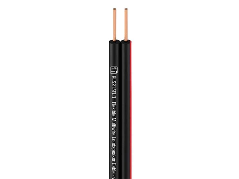 Adam Hall Cables KLS 215 FLB - Lautsprecherkabel 2 x 1,5 mm² schwarz - Laufmeterpreis