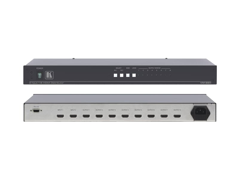 Kramer VM-28H 2x1:8 Umschalter / Verteilverstärker für HDMI