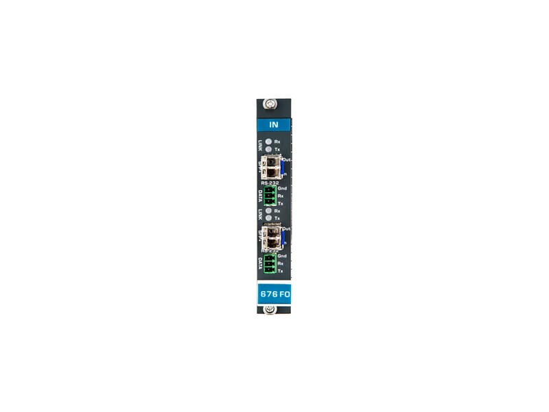 Kramer F676-IN2-F16/STANDALONE - 2-Kanal HDMI über SFP+ MM/SM Glasfaser Eingangskarte