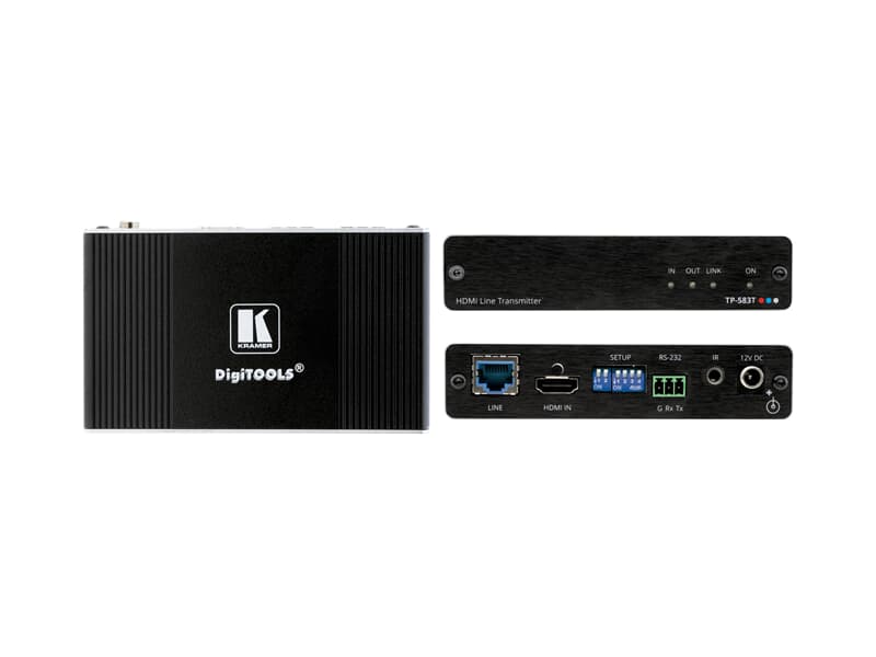 Kramer TP-583T - 4K HDR HDMI-Sender mit RS-232- und IR-Reichweite über HDBaseT