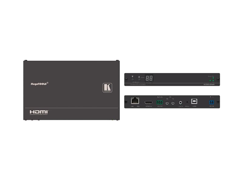 Kramer KDS-EN6, 4K60 4:2:0 HDCP 2.2 Video Encoder/Streamer & Decoder