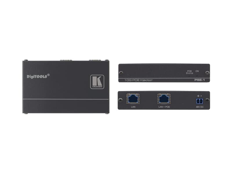 PSE-1 - 10 GBit UHD Power-over-Ethernet Injektor