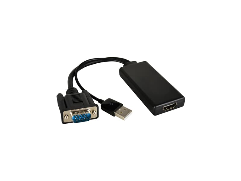 Kramer ADC-GM/HF - 15-poliges HD (M) auf HDMI (F) mit USB Audio/Power Adapter Kabel