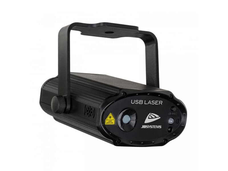 JB Systems USB Laser, Gratings-Partylaser, Rot+Grün, 80+30mW, USB-C