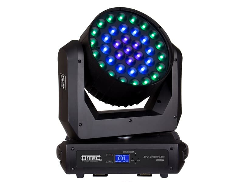 Briteq - BT-W37 L10 Zoom - 37 x 10W RGBW OsramOstar-LEDs