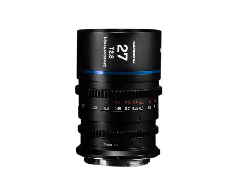 Laowa Nanomorph 27mm T2.8 1.5X S35 (Blue) - DL