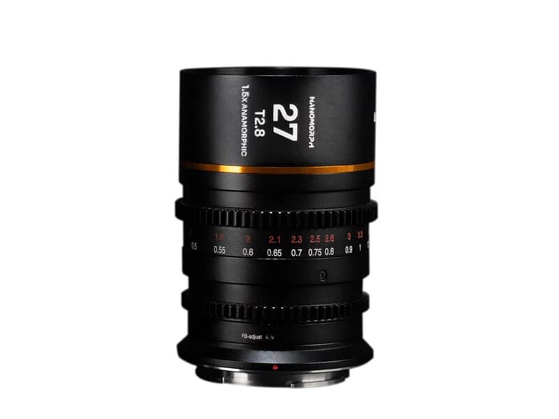 Laowa Nanomorph 27mm T2.8 1.5X S35 (Amber) - Canon RF