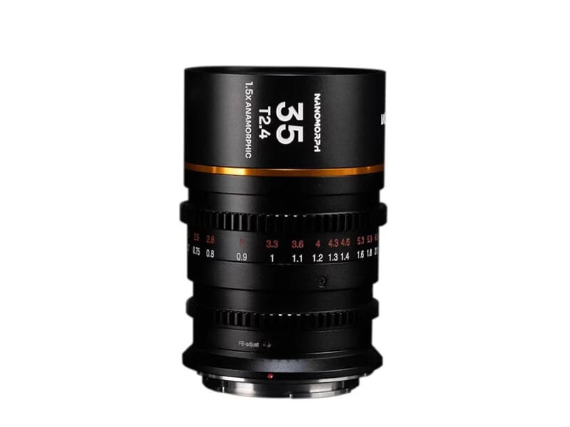 Laowa Nanomorph 35mm T2.4 1.5X S35 (Amber) - MFT