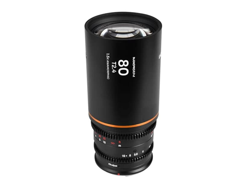 Laowa Nanomorph 80mm T2.4 1.5X S35 (Amber) - DL