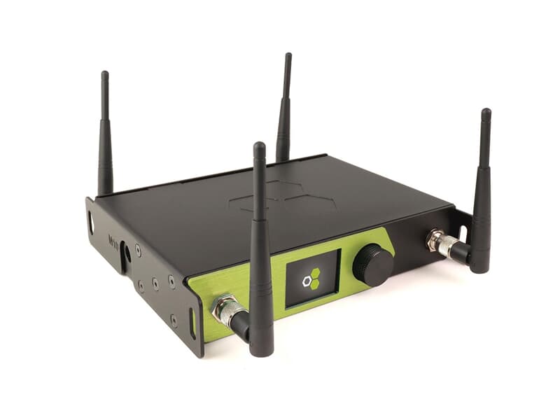 LUMENRADIO CRMX StarDust Wireless DMX/RDM, 4.096 Kanäle, Sender/Empfänger, Bluetooth, WiFi/EtherNet, Farb-Display