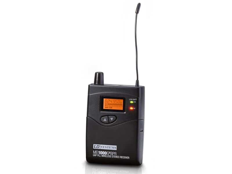 LD Systems MEI 1000 G2 BPR - Empfänger für LDMEI1000G2 In-Ear Monitoring SystemLD Systems MEI 1000 G2 BPR - Empfänger für LDMEI10
