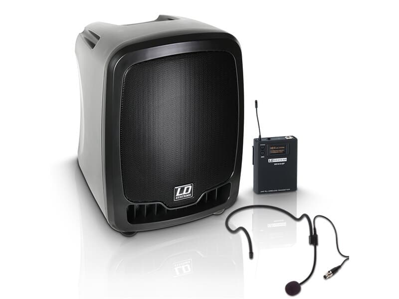 LD Systems Roadboy 65 - Mobiler PA Lautsprecher mit Headset