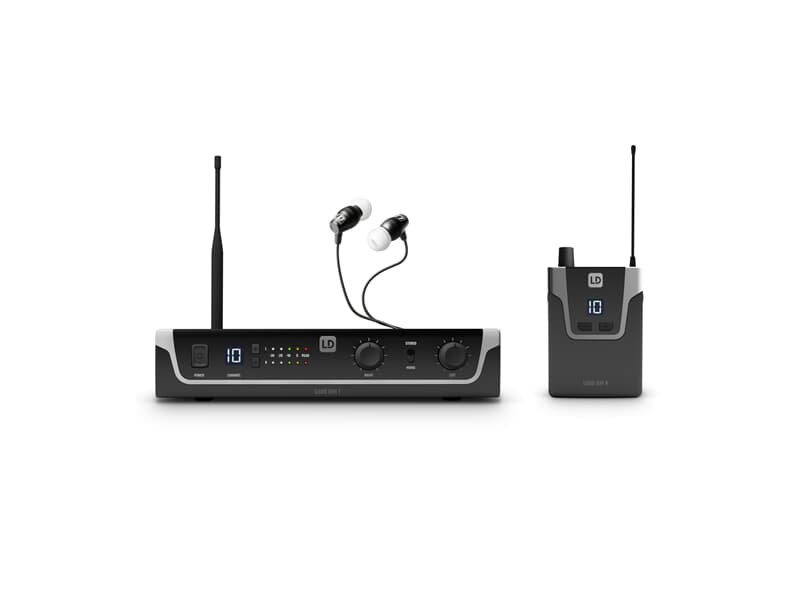 LD Systems U306 IEM HP - In-Ear Monitoring-System mit Ohrhörern - 655 - 679 MHz