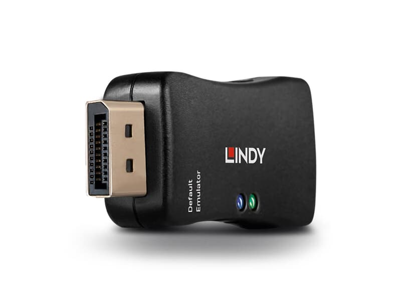 LINDY 32116 DisplayPort 1.2 EDID Emulator - Emuliert Display-Daten für maximale Displ