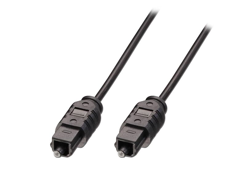 LINDY 35212 TosLink Kabel (optisches SPDIF), 2m - Optisches SPDIF Verbindungskabel fü