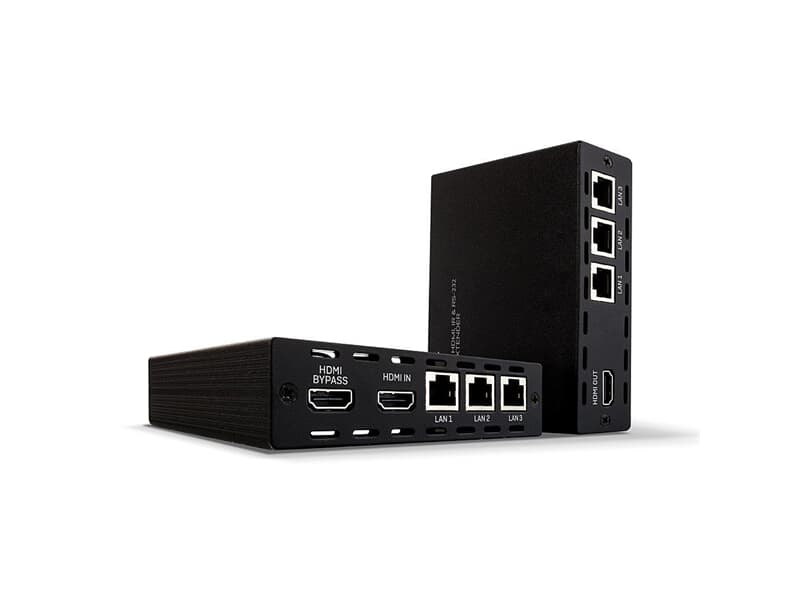 LINDY 38115 100m Cat.6 HDMI, IR & RS232 HDBaseT Extender inklusive PoH & Ethernet Hub