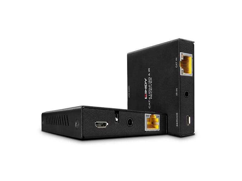 LINDY 38205 50m Cat.6 HDMI 18G & IR Extender mit PoC & Loop Out - Verstärkt HDMI-18G-