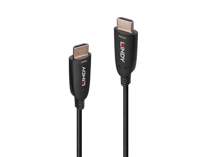 LINDY 38513 30m Fibre-Optic-Hybrid HDMI 8K60 Kabel