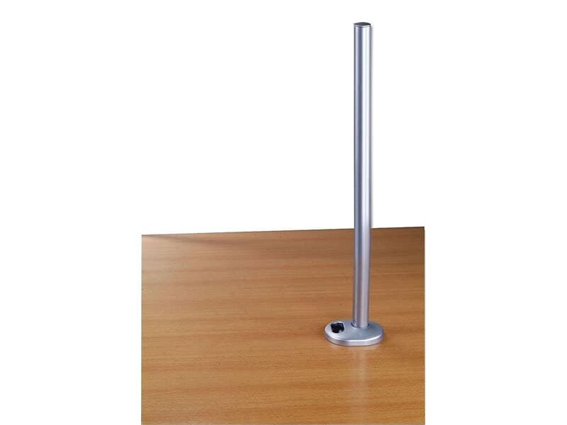 LINDY 40963 Tischhalterungsmodul, Höhe 70cm - Modulares Halterungssystem für Monitore