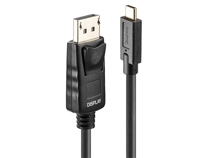 LINDY 43306 7.5m USB Typ C an DisplayPort Adapterkabel mit HDR - Zuverlässige 4K-Verb