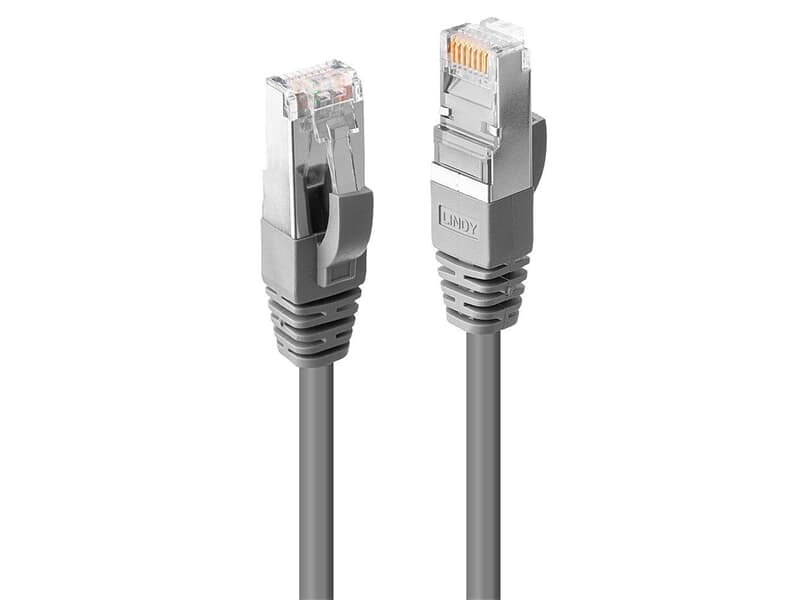 LINDY 45585 5m Cat.6 S/FTP LSZH  Netzwerkkabel, grau - RJ45-Stecker, 250MHz, Kupfer,