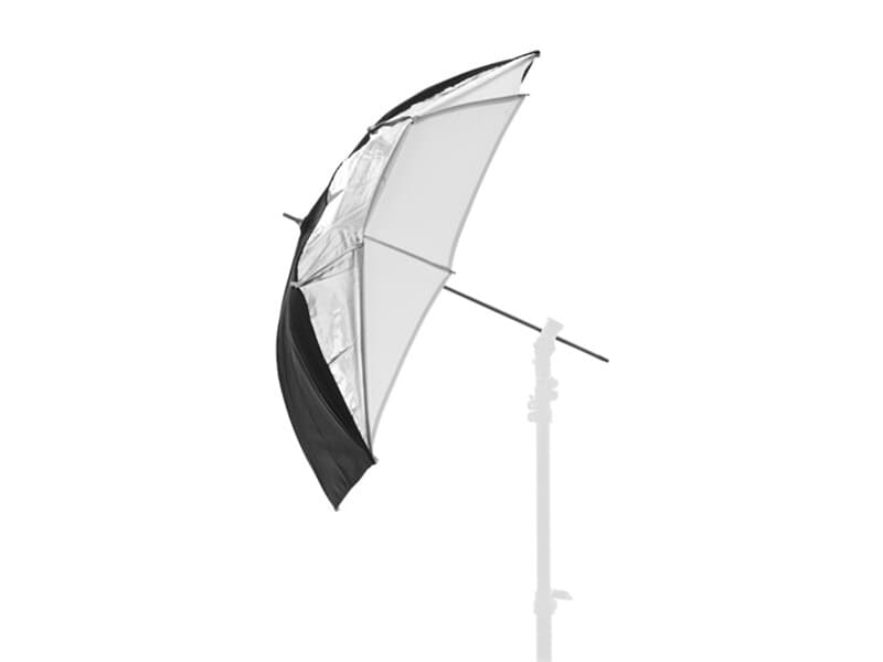 Lastolite LL LU3223F Umbrella Dual 72cm Schwarz/Silber/Weiß