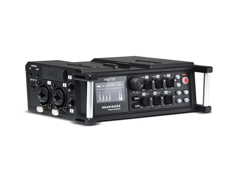 Marantz Professional PMD706 6-Kanal-Feldrekorder