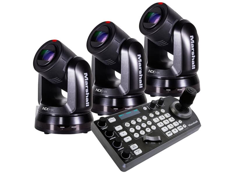 Marshall Electronics CV620-BK4 HD PTZ 20x Optical Zoom Camera (4.7~94mm) (Black) Avai