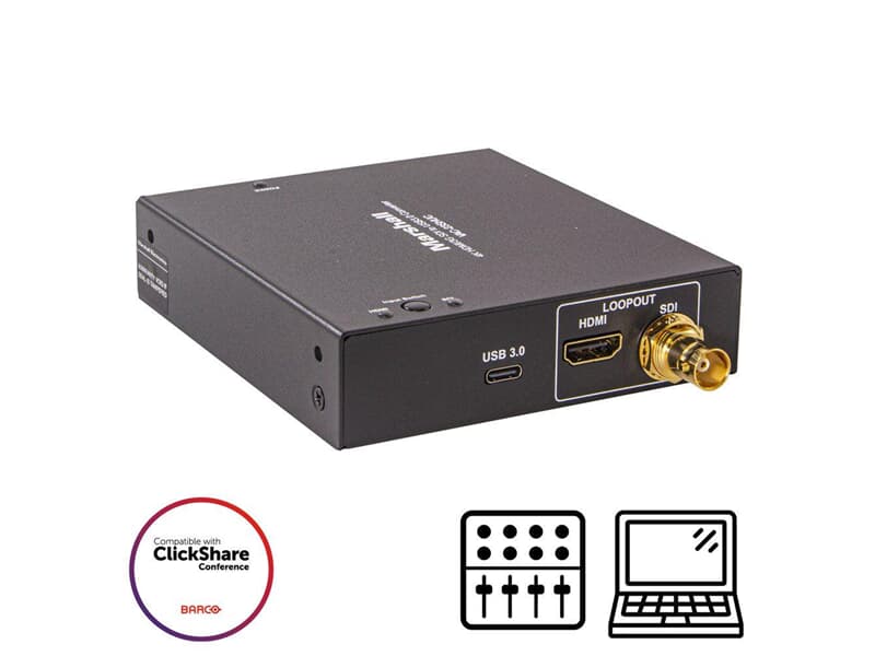 Marshall Electronics VAC-23SHUC, Signalwandler von SDI und HDMI auf USB-C