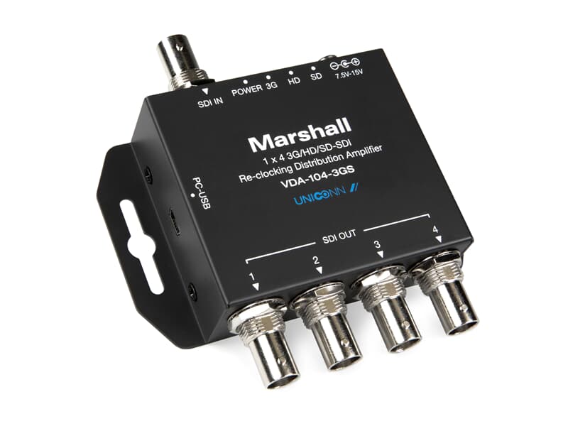 Marshall Electronics 1x4 3GSDI distribution amplifier