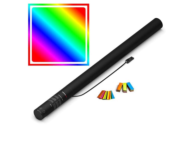 MAGICFX® Elektrische Konfettikanone PRO, 80cm, Multicolour