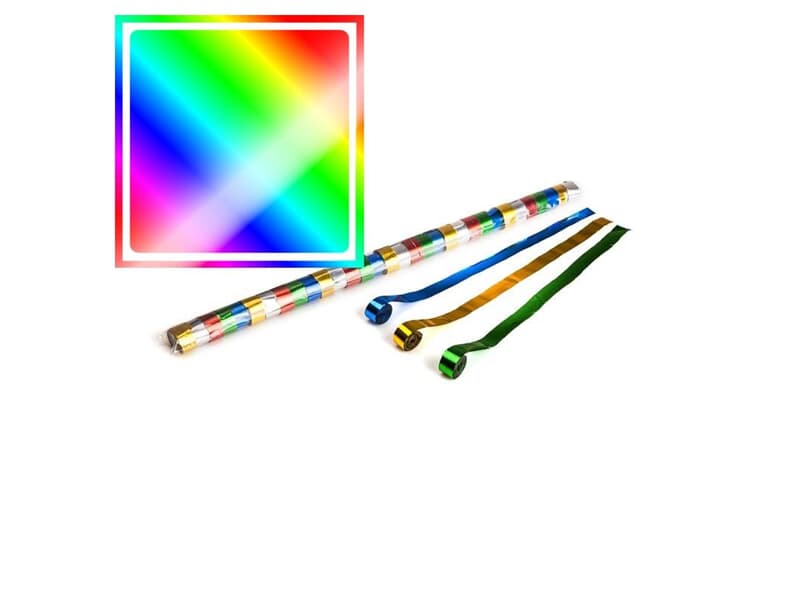 MAGICFX® Metallic Streamer 10m x 1.5cm -Multicolour
