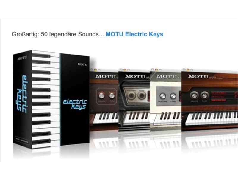 MOTU Electric Keys