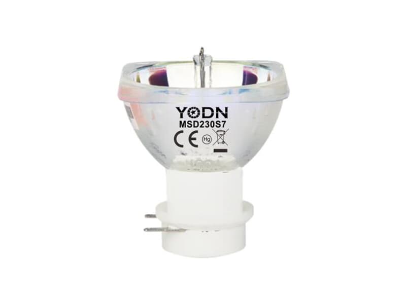 YODN MSD 230 S7 reflector HID lamp, 230W, 9500lm, 8000K