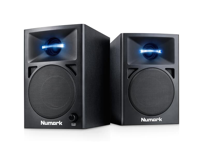 Numark NWAVE 360 (PAAR), Leistungsstarke Desktop-DJ-Monitore