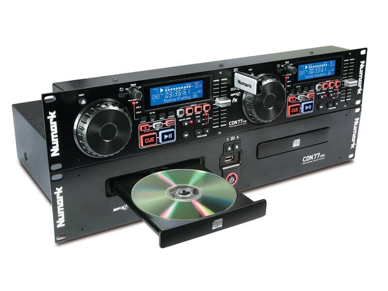 Numark CDN77 USB, All-in-One Lösung für CD/USB DJs