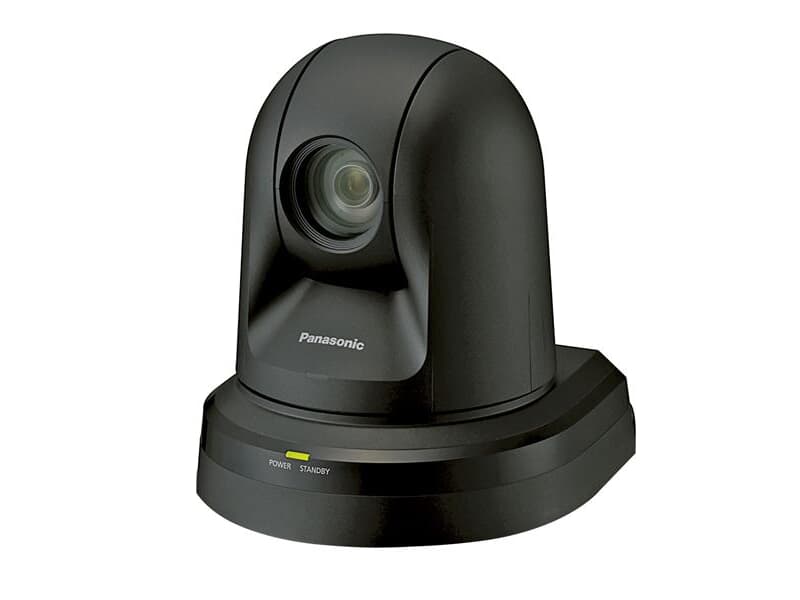 PANASONIC Kompakte Full-HD 3G-SDI PTZ-Kamera mit integrierter Schwenk- und Neigefunktion - in schwarz