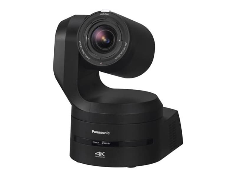 PANASONIC AW-UE160 - 4K UHD 60p PTZ-Kamera (20-fach optischer Zoom - 2.160/60p - OIS + EIS Bildstabilisator - 12G-SDI/3G-SDI/SFP+/HDMI/USB - NDI/HX) - schwarz