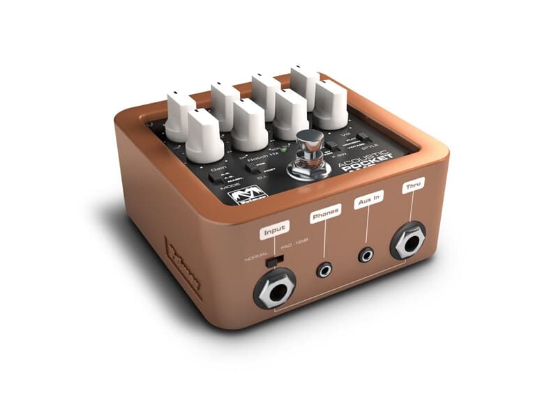 Palmer POCKET AMP ACOUSTIC - Portabler Preamp für Akustische Saiteninstrumente
