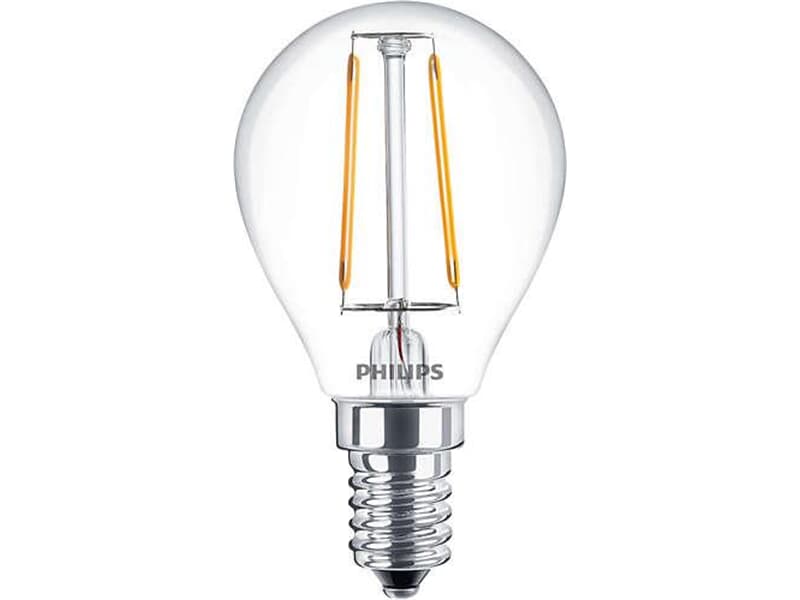 Philips Classic LEDluster 2.3 25W E14 827 P45 CL Filament-LED nicht dimmbar