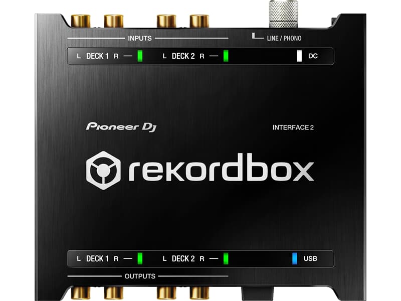 Pioneer Audioschnittstelle für Rekordbox
