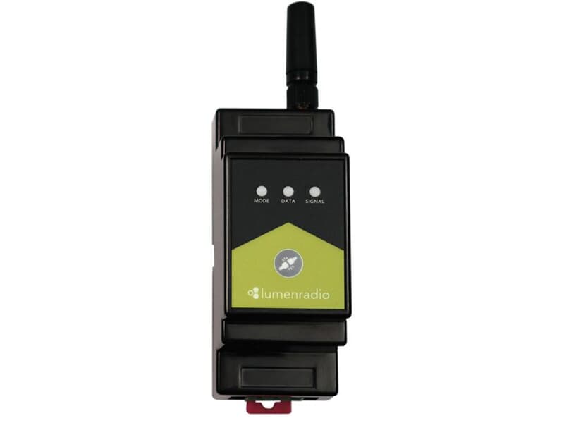 Lumenradio Galileo TX - W-DMX-Sender für DIN-Schiene mit Bluetooth und einem Universum