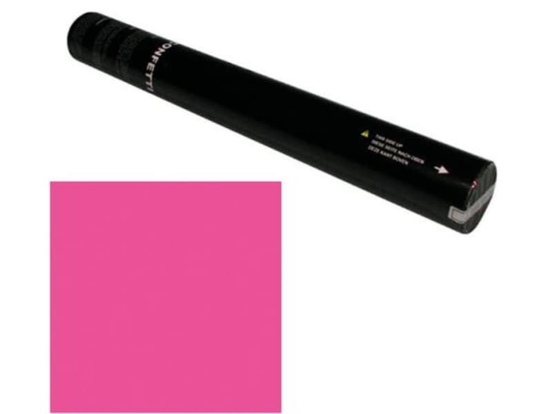 Showtec Handheld Konfetti Kanone 50cm Pink (schwer entflammbar)