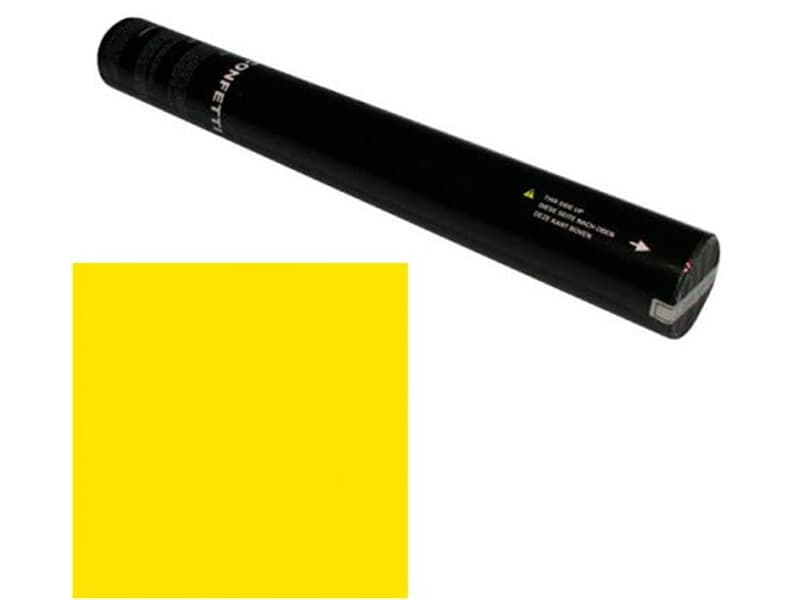 Showtec Handheld Konfetti Kanone 50cm gelb (schwer entflammbar)