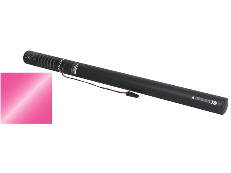 Showtec Electric streamer cannon Pro 80cm, Pink Metallic