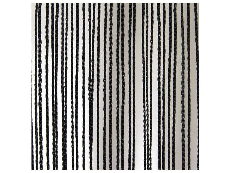 Wentex P&D String Curtain 4(h)x3(w)m Black, inkl. Velcro