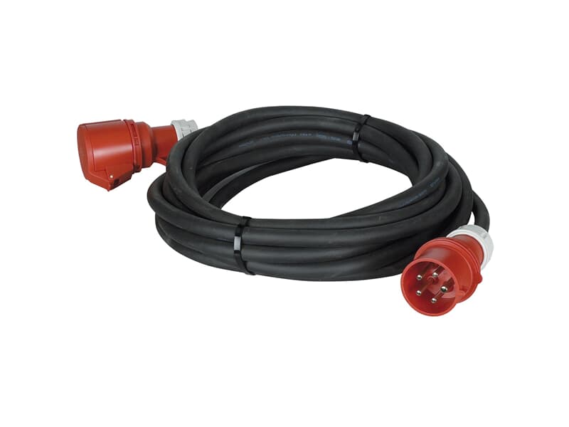 DAP Extension Cable - 32 A/380 V - 5x 6 mm² - 10 m